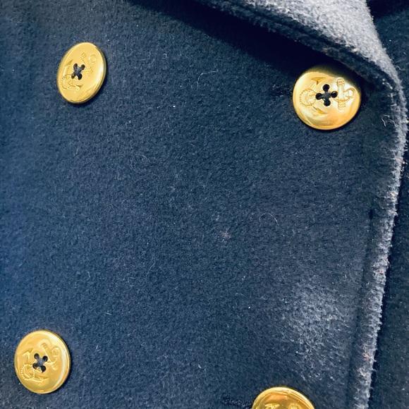 Cat and Jack navy wool peacoat - Picture 6 of 6